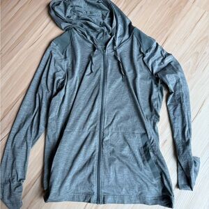 Women’s Green Zip-Up Hoodie